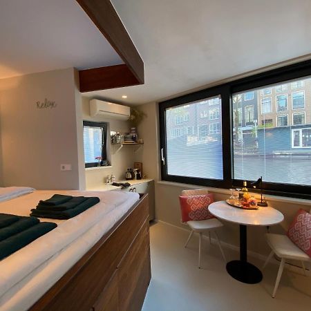Houseboat Sophia Hotell Amsterdam Exteriör bild