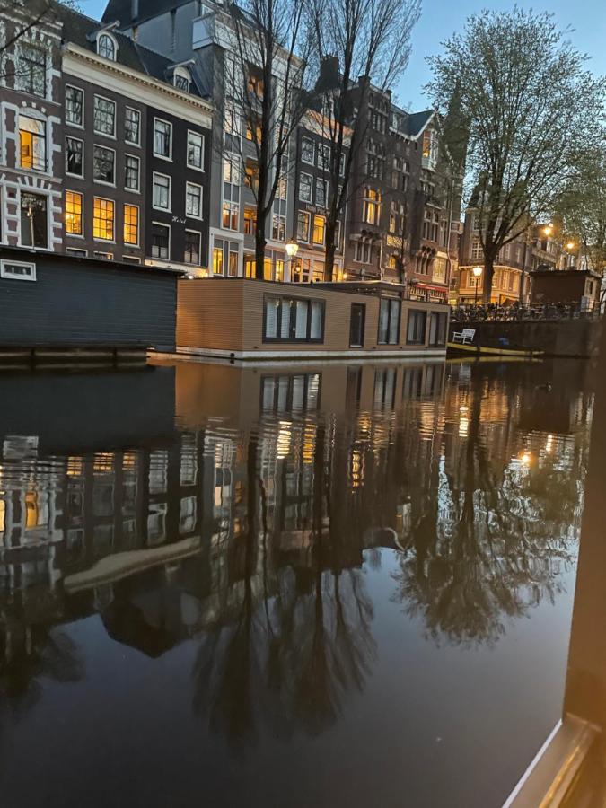 Houseboat Sophia Hotell Amsterdam Exteriör bild
